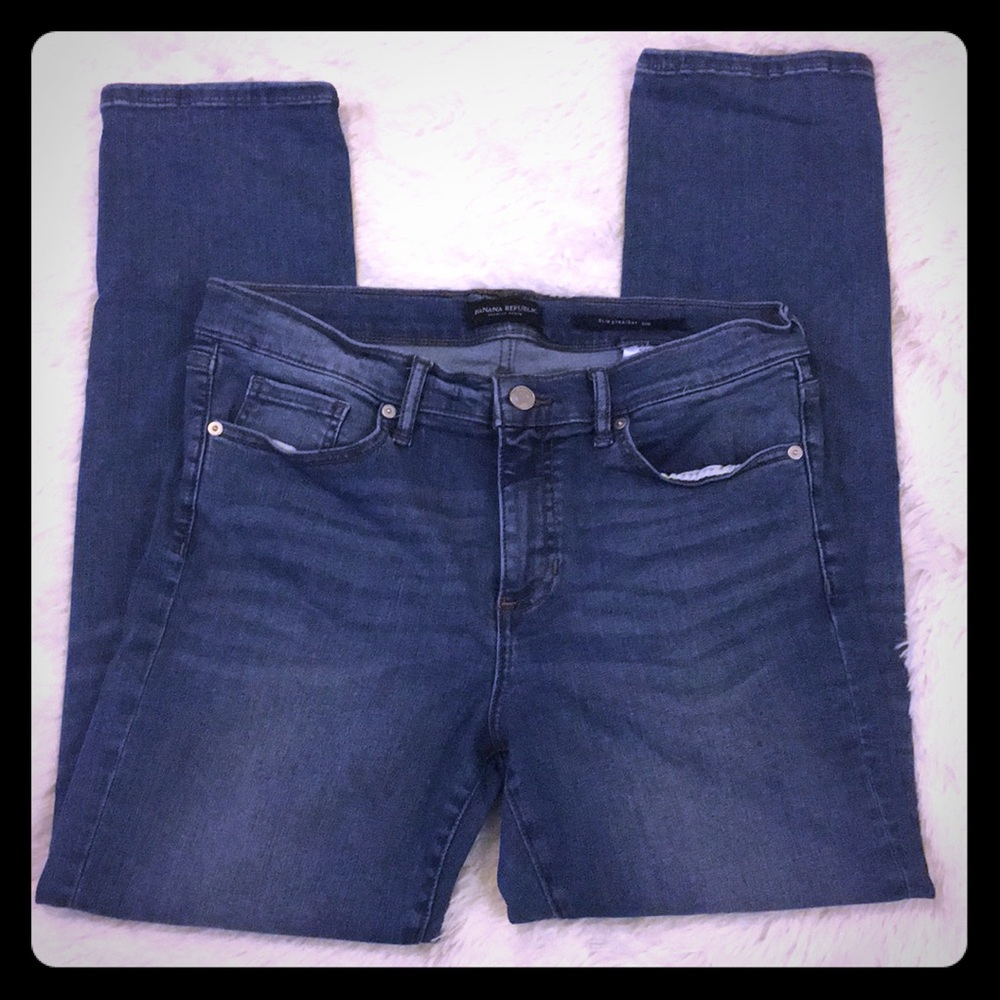 Banana Republic Slim Straight Jeans 30s